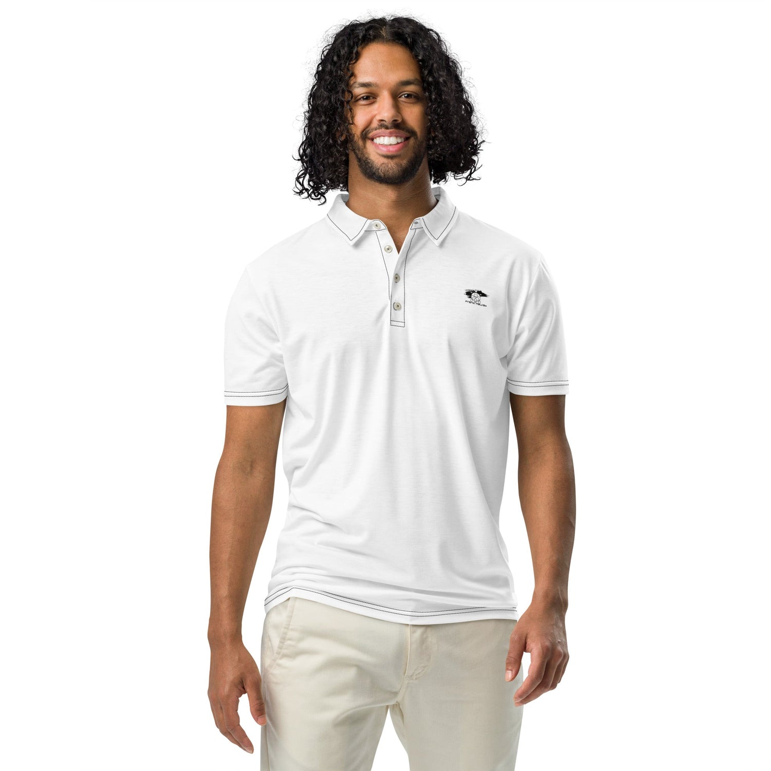 slim fit polo