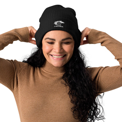 ribbed beanie